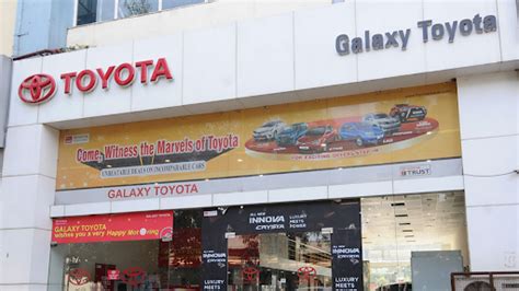 galaxy toyota showroom chattarpur